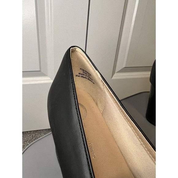 Womens Journee Collection Crawford Black Loafer Cushioned Chunky Heel Size 12 - Picture 11 of 13